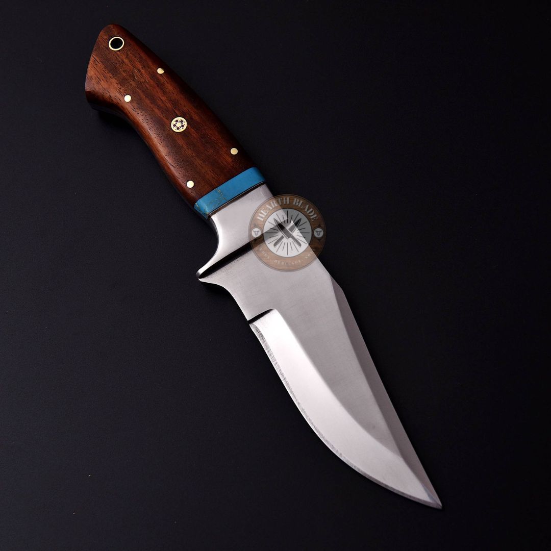 D2 knife Hand forged knife Rosewood